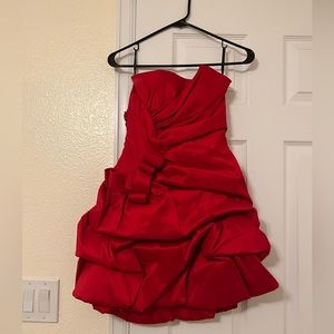 Homecoming dress- great quality. Red in color
